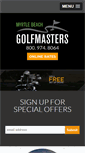 Mobile Screenshot of myrtlebeachgolfmasters.com